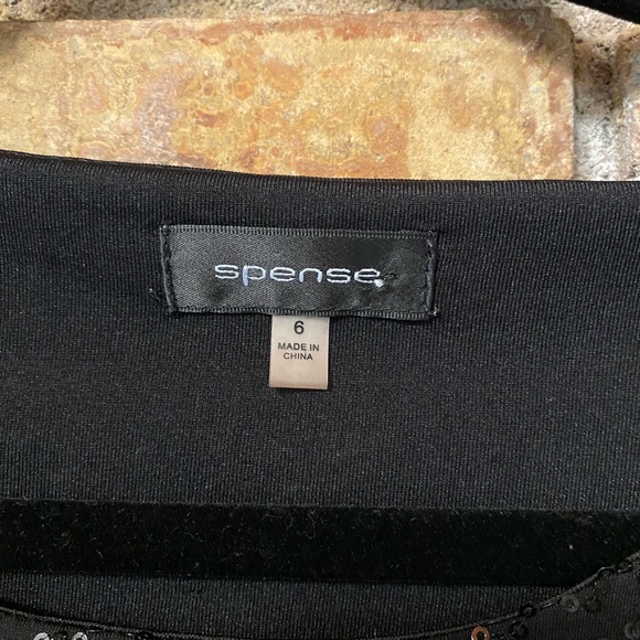 Elegant Black Sequin Dress - Picture 3 of 6